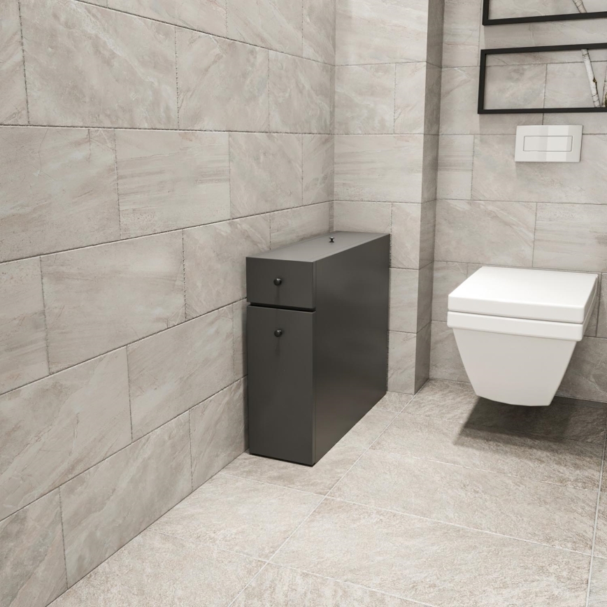 Mueble de baño CALENCIA 55x60 cm antracita