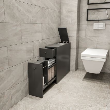 Mueble de baño CALENCIA 55x60 cm antracita
