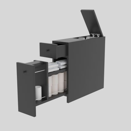 Mueble de baño CALENCIA 55x60 cm antracita