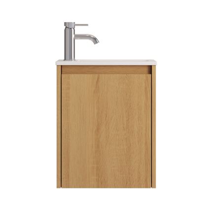 Mueble de baño COMO con lavabo, 40 cm, roble