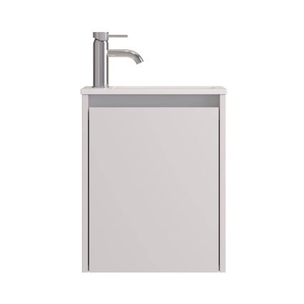 Mueble de baño con lavabo COMO 40 cm blanco mate
