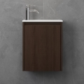 Mueble de baño con lavabo COMO 40 cm — nogal