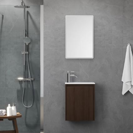 Mueble de baño con lavabo COMO 40 cm — nogal
