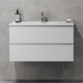 Mueble de baño con lavabo HENRY 91 cm blanco