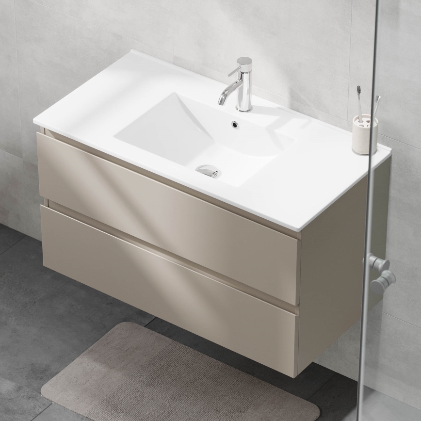 Mueble de baño con lavabo HENRY 91 cm Marakesh