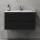 Mueble de baño con lavabo HENRY de 91 cm, negro