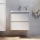 Mueble de baño con lavabo LYKE 60 cm blanco