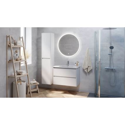 Mueble de baño con lavabo LYKE 80 cm blanco