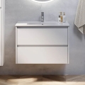 Mueble de baño con lavabo MOLDE 80 cm blanco