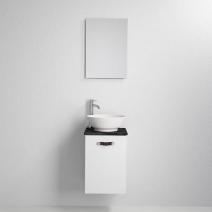 Mueble de baño con lavabo SOREN blanco