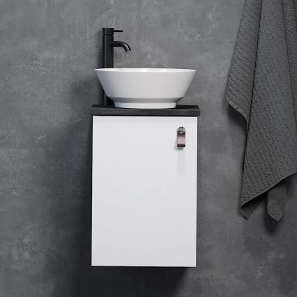 Mueble de baño con lavabo SOREN blanco