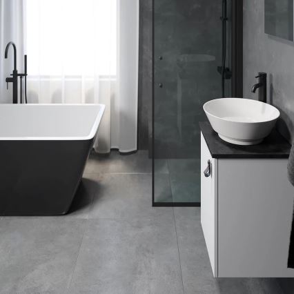 Mueble de baño con lavabo SOREN blanco
