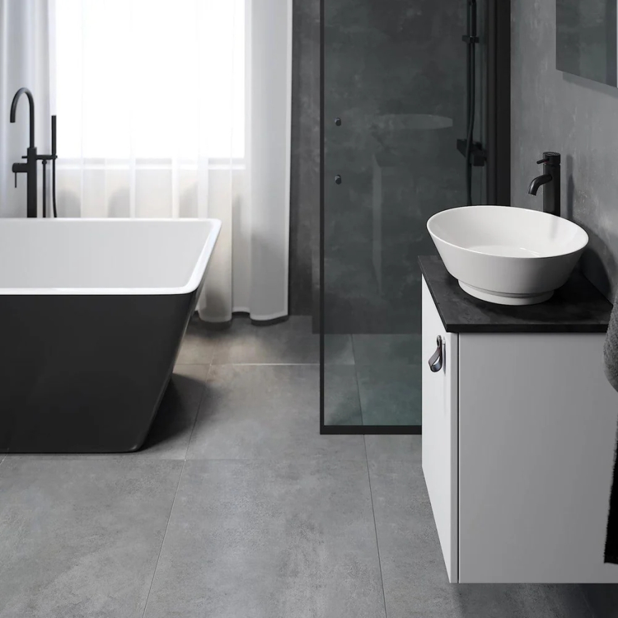 Mueble de baño con lavabo SOREN blanco
