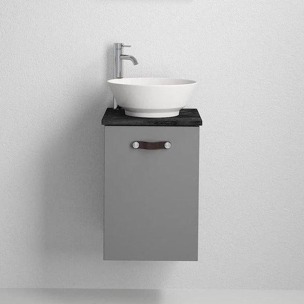 Mueble de baño con lavabo SOREN gris