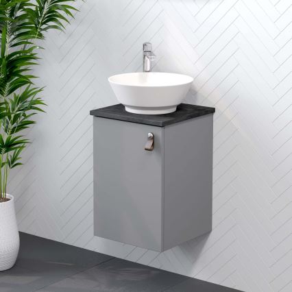 Mueble de baño con lavabo SOREN gris
