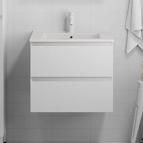Mueble de baño con un lavabo CONOR 61 cm blanco