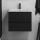 Mueble de baño con un lavabo CONOR 61 cm negro