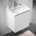 Mueble de baño con un lavabo MARCO 51 cm blanco