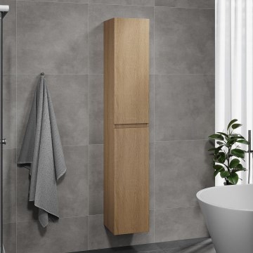 Mueble de baño HENRY 186 cm, roble
