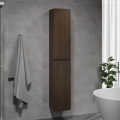 Mueble de baño KENWOOD 186 cm nogal