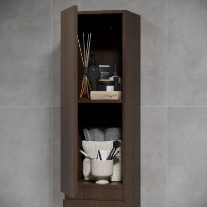 Mueble de baño KENWOOD 186 cm nogal