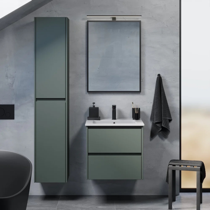Mueble de baño MOLDE 174 cm verde