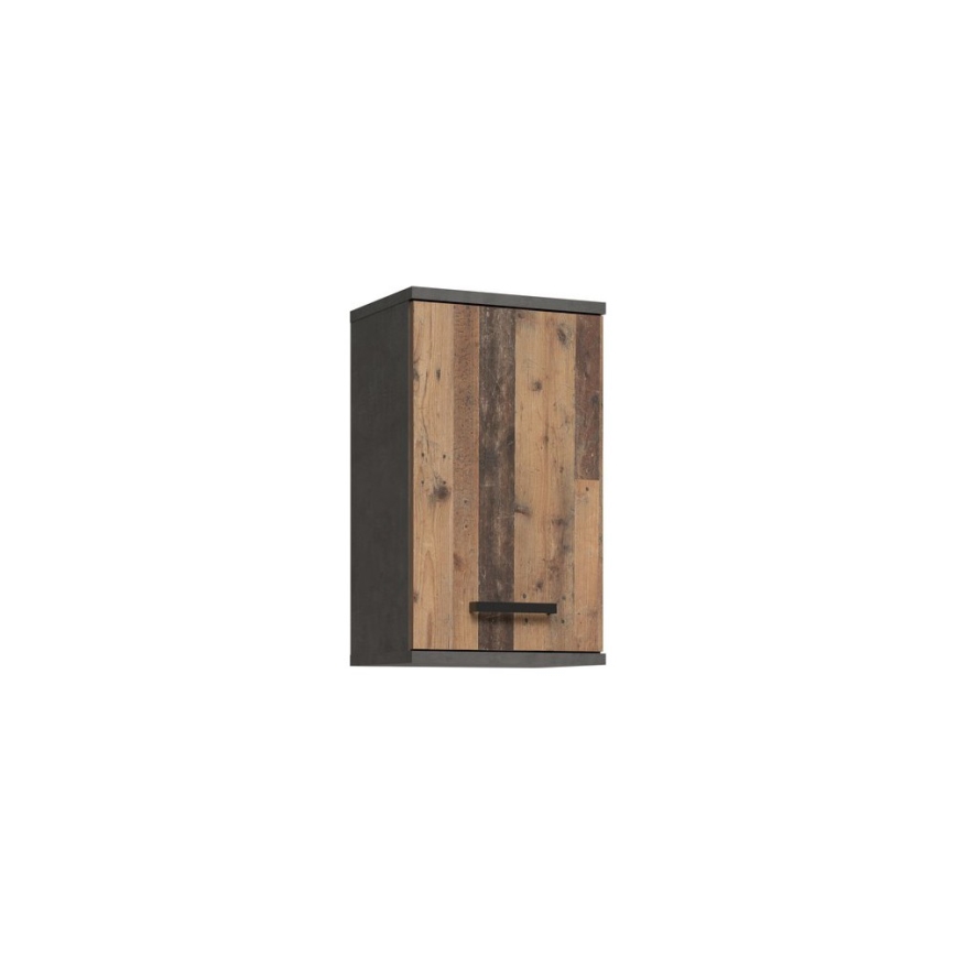 Mueble de baño mural VENOM antracita/marrón