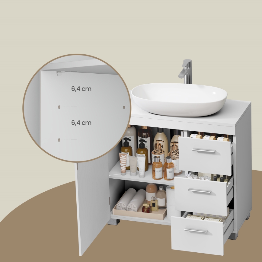 Mueble de baño NICO blanco