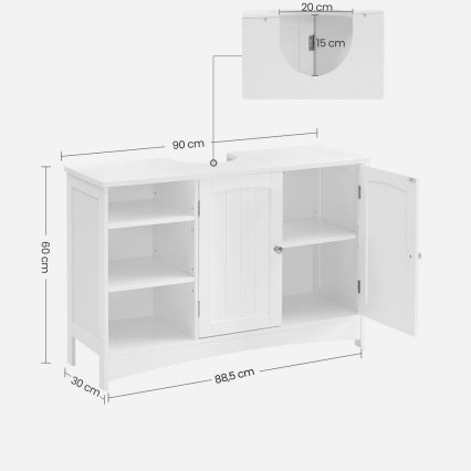 Mueble de baño REMI blanco