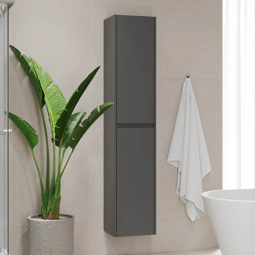 Mueble de baño TRONDHEIM 174 cm antracita