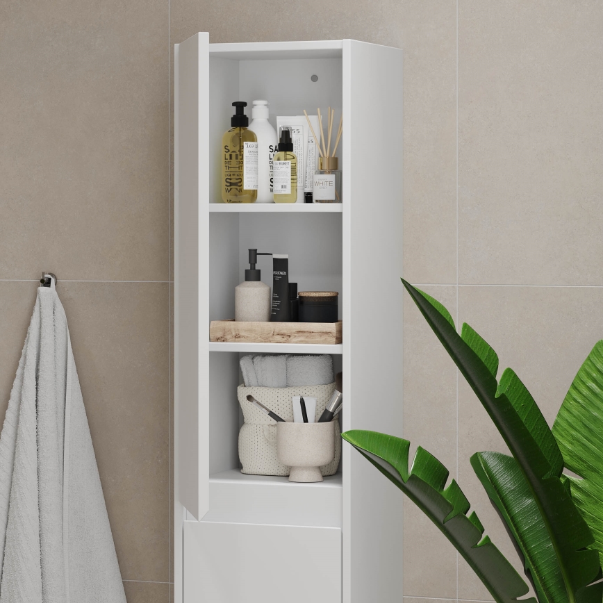 Mueble de baño TRONDHEIM 174 cm blanco
