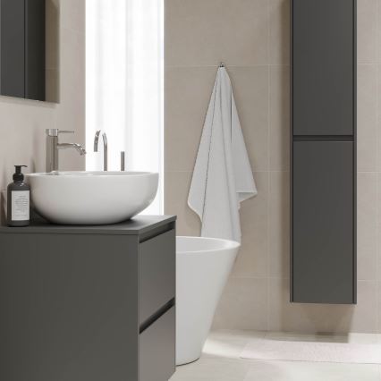 Mueble de baño TRONDHEIM para lavabo 90 cm antracita