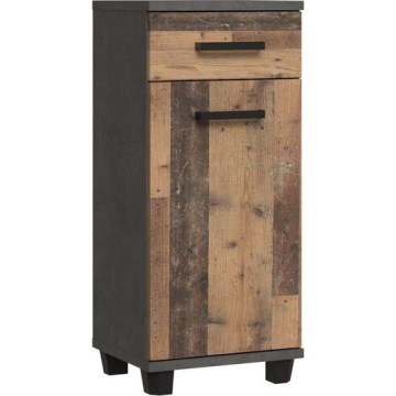 Mueble de baño VENOM antracita/marrón