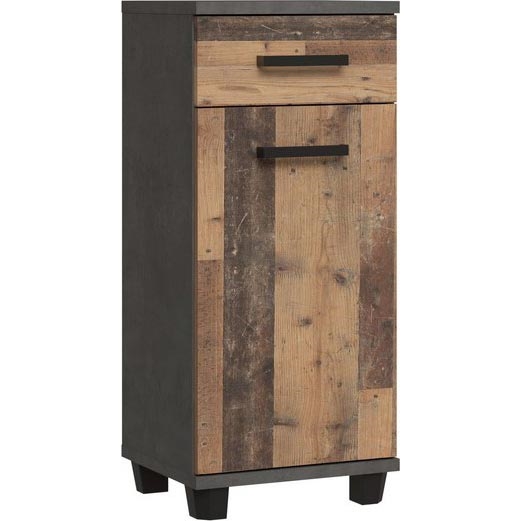 Mueble de baño VENOM antracita/marrón