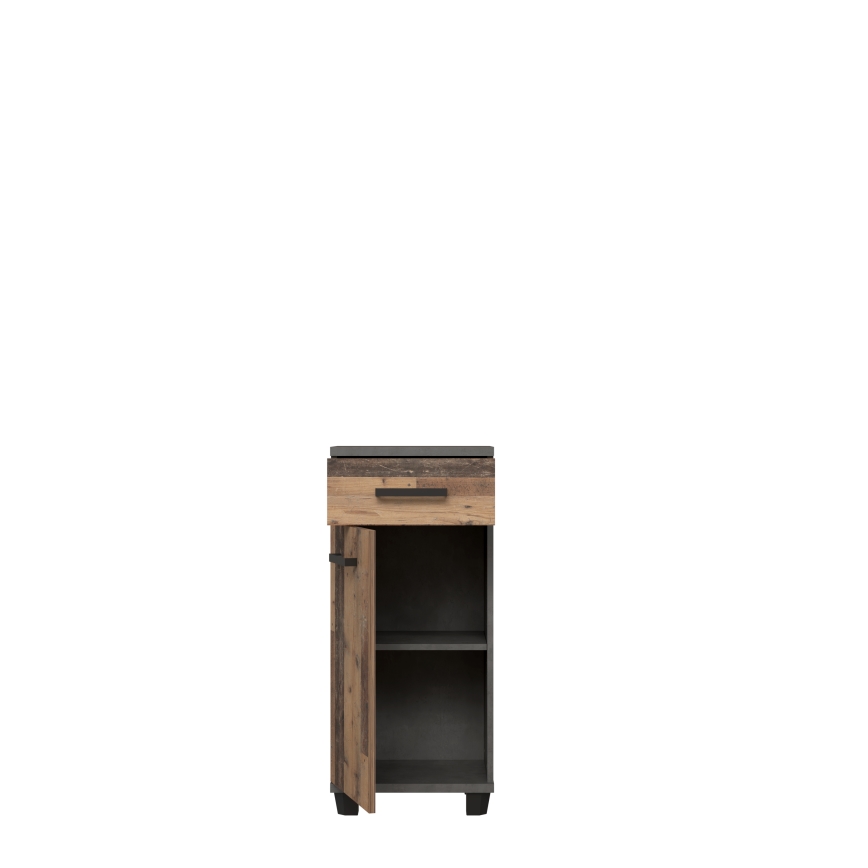Mueble de baño VENOM antracita/marrón