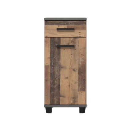 Mueble de baño VENOM antracita/marrón