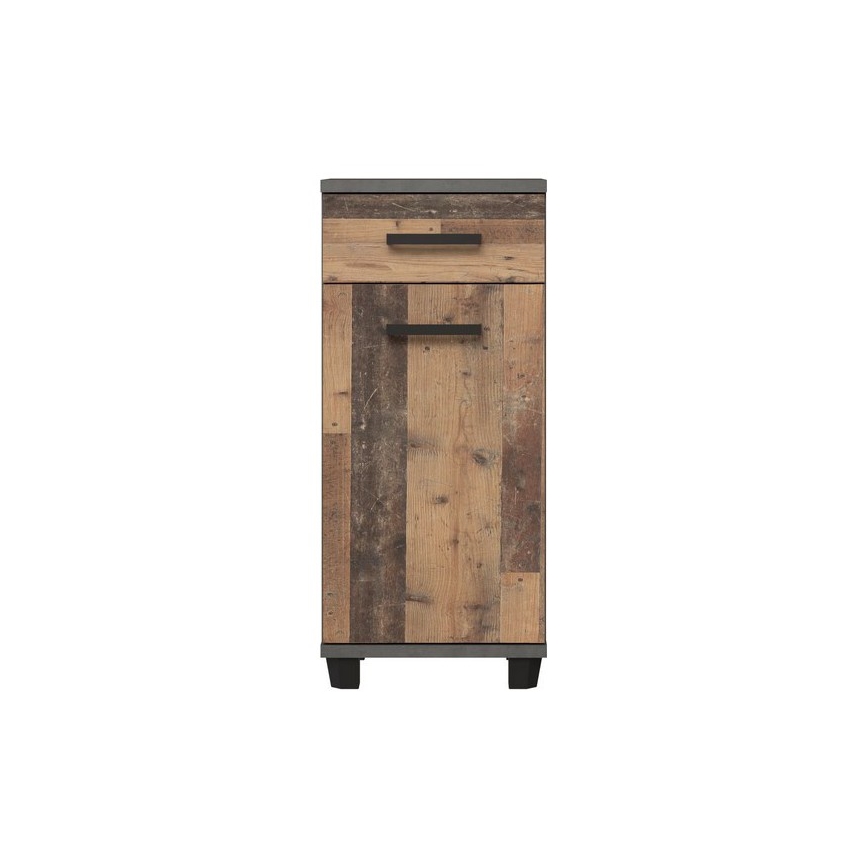 Mueble de baño VENOM antracita/marrón
