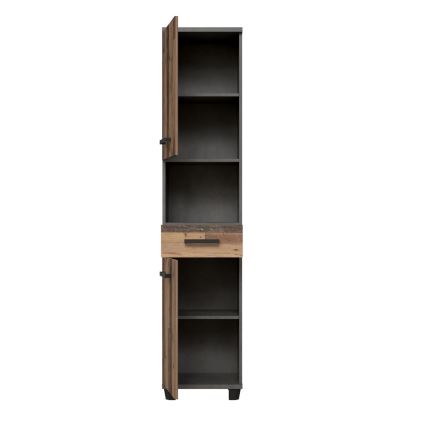 Mueble de baño VENOM antracita/marrón