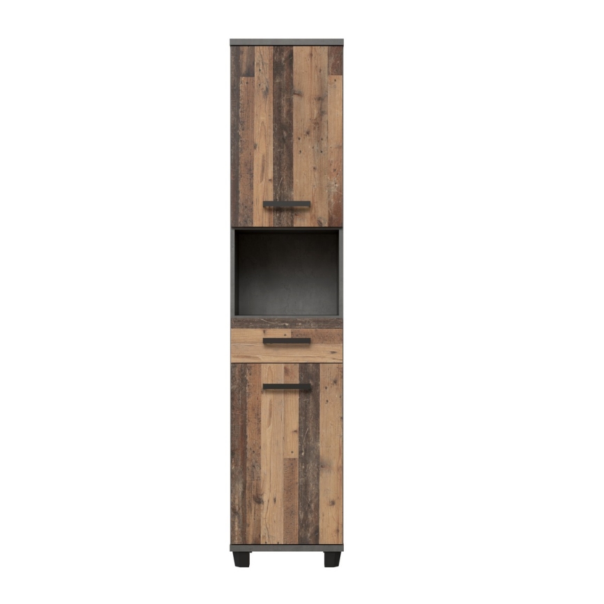 Mueble de baño VENOM antracita/marrón