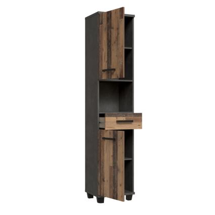 Mueble de baño VENOM antracita/marrón