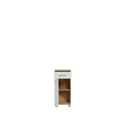 Mueble de baño VENOM blanco/roble artesanal