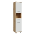 Mueble de baño VENOM blanco/roble artisan