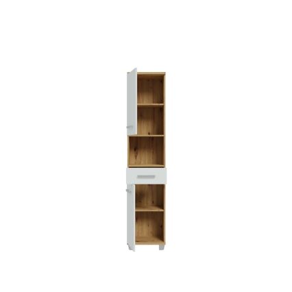 Mueble de baño VENOM blanco/roble artisan