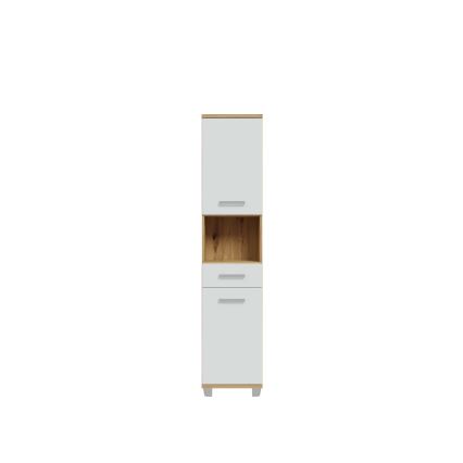Mueble de baño VENOM blanco/roble artisan