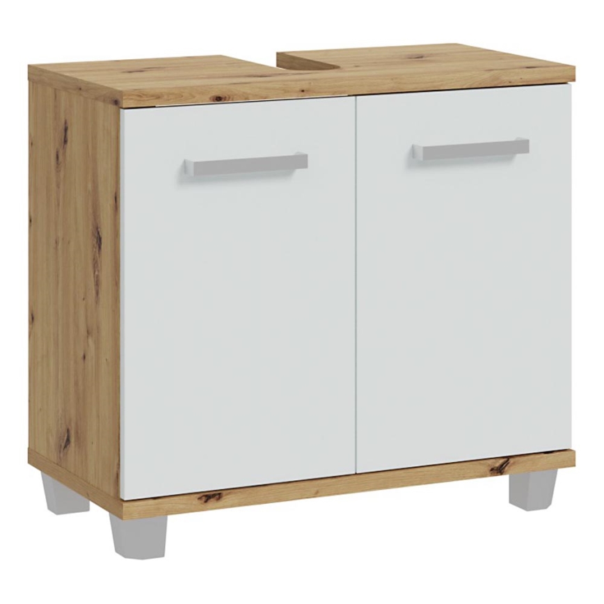 Mueble de baño VENOM blanco/roble Artisan