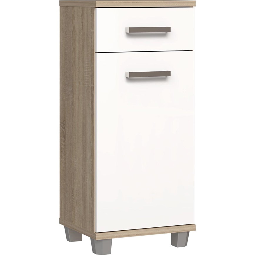 Mueble de baño VENOM blanco/roble sonoma