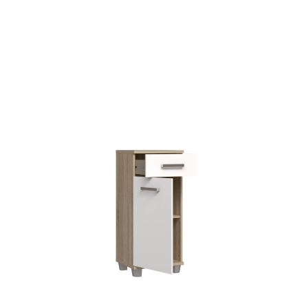Mueble de baño VENOM blanco/roble sonoma