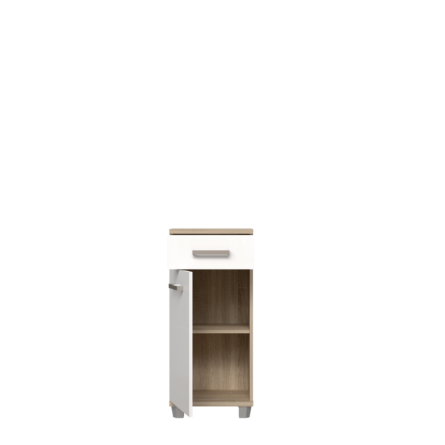 Mueble de baño VENOM blanco/roble sonoma
