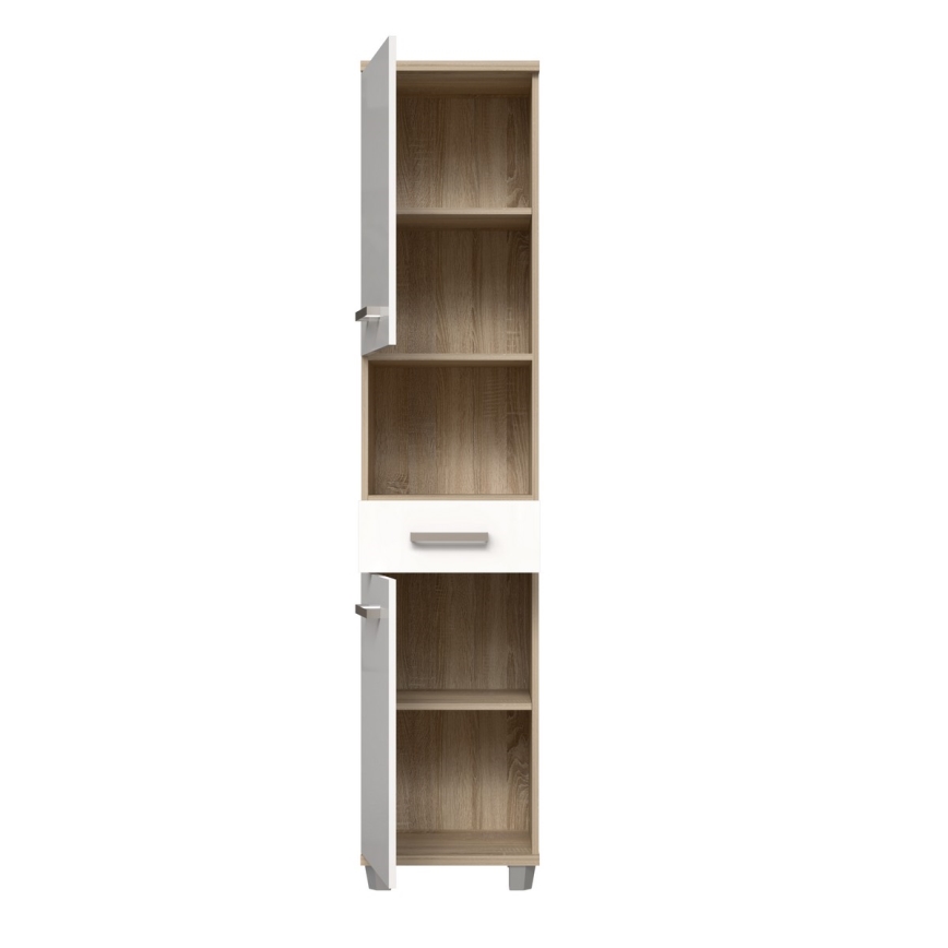 Mueble de baño VENOM blanco/roble Sonoma