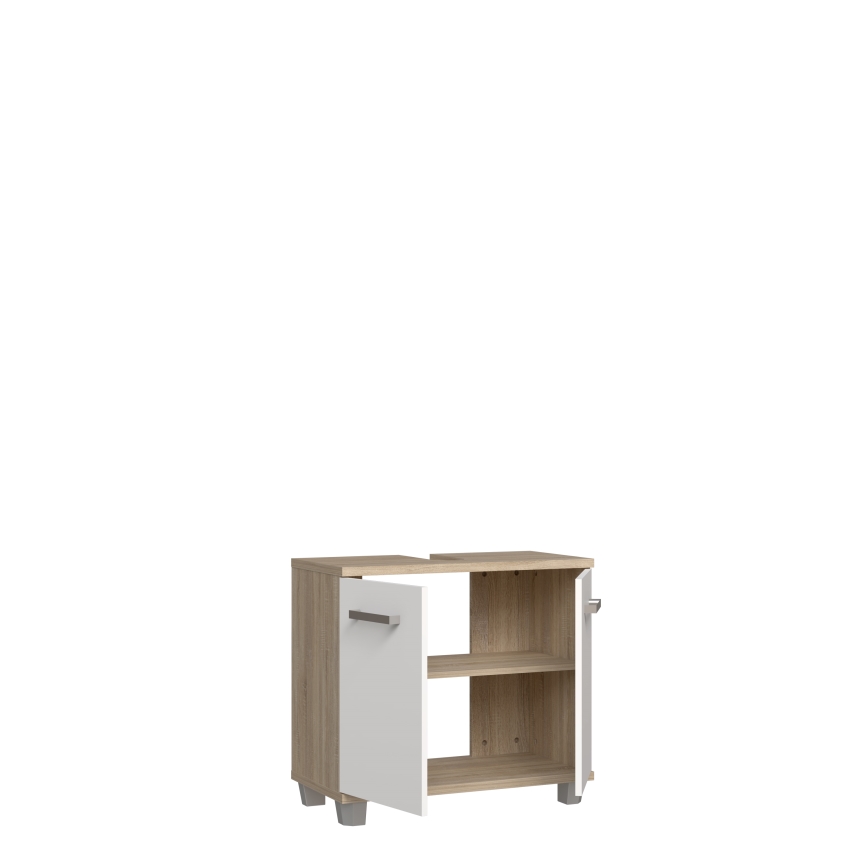 Mueble de baño VENOM blanco/roble Sonoma